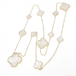 Vòng cổ Van Cleef & Arpels Magic Alhambra 11 Motif - Hàng hiệu Chính hãng 843145