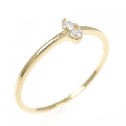 Nhẫn kim cương K18YG 0.06CT - Hàng hiệu Chính hãng