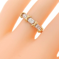 Nhẫn kim cương PT950/K18YG 0.20CT - Hàng hiệu Authentic 848623