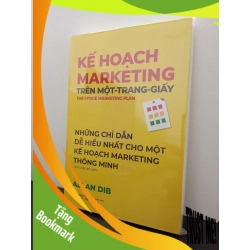 (TẶNG BOOKMARK) Kế Hoạch Marketing Trên Một Trang Giấy (Những Chỉ Dẫn Dễ Hiểu Nhất Cho Một Kế Hoạch Marketing Thông Minh) - Allan Dib New 100% RBK.ASB1303