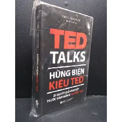 [Sách Cũ SCGR] Hùng biện kiểu TED tập 1 mới 90% HCM0107 Chris Anderson KỸ NĂNG