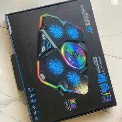 ĐẾ TẢN NHIỆT LAPTOP COOLCOLD K13 – RGB – MÀU ĐEN
