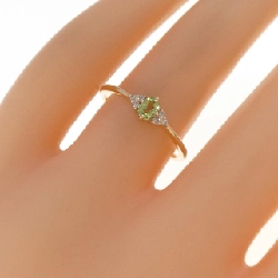 K10YG Peridot Ring - Hàng hiệu Authentic 853064