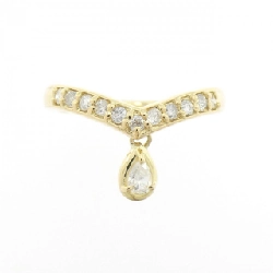 Nhẫn kim cương K18YG 0.31CT 667671