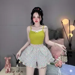 Quần sóc vải nữ thể thao 1009591