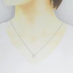 Dây chuyền kim cương hoa PT900/PT850 0.252CT - Hàng hiệu Chính hãng 860312