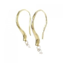 K18YG Bông tai kim cương 0.16CT - Hàng hiệu Chính hãng 871563