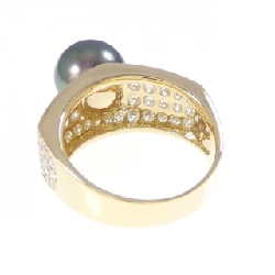 Nhẫn ngọc trai đen K18YG 9.7mm - Hàng hiệu Chính hãng 849292