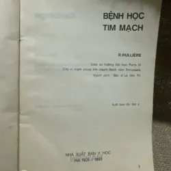 Bệnh học tim mạch R.RULLIÈRE Giáo sư trường Đại học Paris VI 800387
