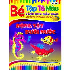 Bộ 4 quyển Bé Tập Tô màu Mẫu Giáo Theo Chủ Đề: Các Loài Hoa, Động vật Dưới Nước, Các Loài Chim, Phương Tiện Giao Thông 276028