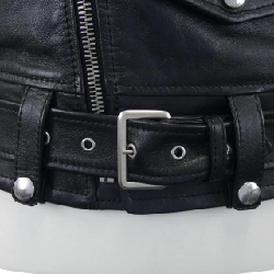 Áo khoác da biker cổ điển CELINE 2E158599E - Hàng hiệu Authentic 888231