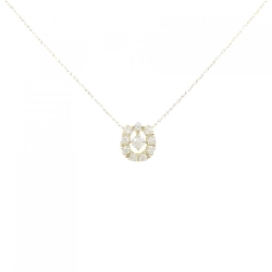 Dây chuyền kim cương K18YG 0.25CT - Hàng hiệu Chính hãng