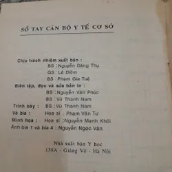 Sổ tay cán bộ y tế cơ sở. Bộ Y Tế năm 1992 707569