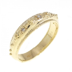 Nhẫn kim cương 750YG 0.04CT