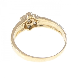 Nhẫn kim cương hoa K18YG 0.14CT - Hàng hiệu Authentic 855384