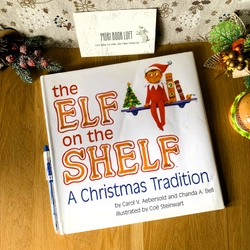 Sách tranh tiếng anh The Elf on the Shelf: A Christmas Tradition, Used, Bìa cứng, Khổ lớn