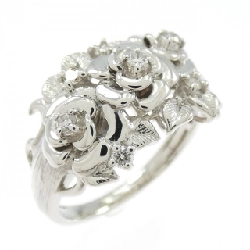 Nhẫn kim cương PT999 hoa 0.16CT