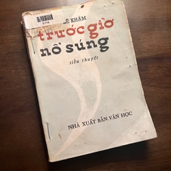 Trước giờ nổ súng (tiểu thuyết) xb 1977 548798
