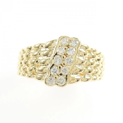 Nhẫn kim cương K18YG 0.20CT - Hàng hiệu Authentic 854859