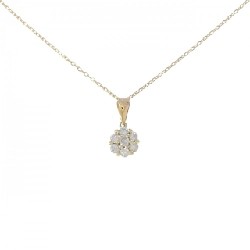 K18YG Dây chuyền kim cương 0.15CT - Hàng hiệu Chính hãng