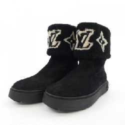 Giày bốt LOUIS VUITTON logo da lộn - Hàng hiệu Authentic 828966