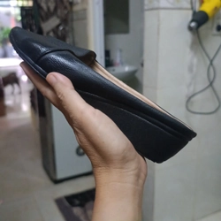 Dép xuồng đế cao da bò thật  541901
