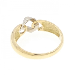 Nhẫn kim cương K18YG/K18WG 670938