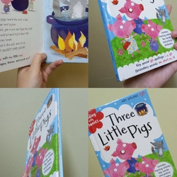 ‎[Ngoại văn] Three Little Pigs, Snow White Truyện tranh Luyện đọc Tiếng Anh Trẻ em 548924
