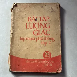 Bài tập lượng giác Lớp 10 Tập 2  739160