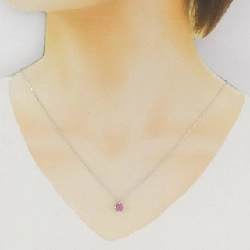 K18WG Sapphire Necklace 0.77CT - Hàng hiệu Authentic 858818