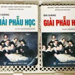 BỘ 2 TẬP GIẢI PHẪU HỌC 