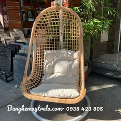 Ghế xích đu mây đan caro 463109