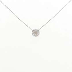 Dây chuyền kim cương K18WG 0.3CT - Hàng hiệu Chính hãng