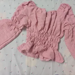 ÁO KIỂU NỮ BÈO XINH - MÀU HỒNG  739017