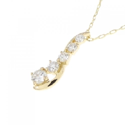 K18YG Dây chuyền kim cương 0.15CT - Hàng hiệu Chính hãng 865270