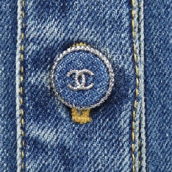 CHANEL P78108V70196 24B Áo khoác denim - Hàng hiệu Chính hãng 820742