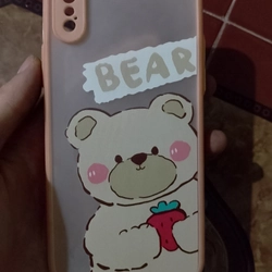 Ốp cứng iPhone XR hình bé gấu siêu cute