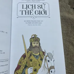 LỊCH SỬ THẾ GIỚI - SỰ HÌNH THÀNH CHÂU ÂU VÀ THẾ GIỚI HỒI GIÁO - khổ lớn  714654