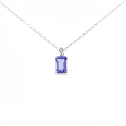 Dây chuyền Tanzanite PT950/PT850 1.48CT - Hàng hiệu Chính hãng