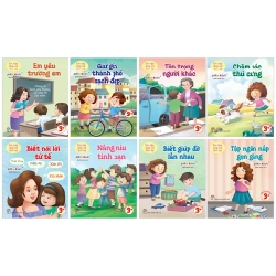 Bộ Sách Em Tập Ứng Xử Lịch Sự (Bộ 8 Cuốn) (2025) - Jolly Kids