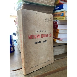 Tuyển tập những bài toán sơ cấp hình học - Phan Đức Chính, Phạm Tấn Dương, Lê Đình Thịnh