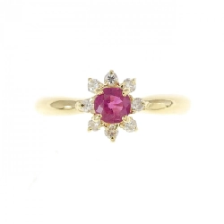 Nhẫn ruby K18YG 672719