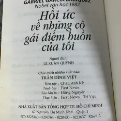 Hồi Ức Về Những Cô Gái Điếm Buồn Của Tôi - Gabriel Garcia Marquez 927586