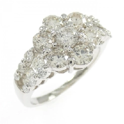 Nhẫn kim cương hoa PT900 2.00CT - Hàng hiệu Authentic