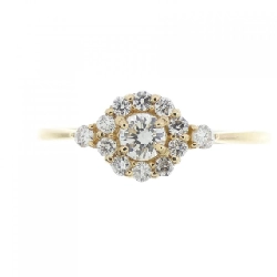 Nhẫn kim cương K18YG 0.22CT - Hàng hiệu Chính hãng 857461