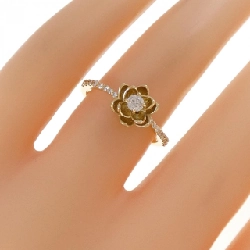 Nhẫn kim cương hoa K18YG 0.23CT - Hàng hiệu Authentic 851753