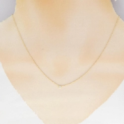 K18YG Dây chuyền kim cương 0.03CT - Hàng hiệu Authentic 857181