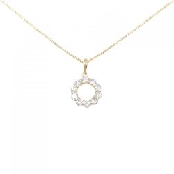 K18YG Dây chuyền kim cương 0.51CT - Hàng hiệu chính hãng