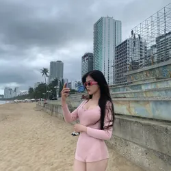 Jumpsuit hồng 734077