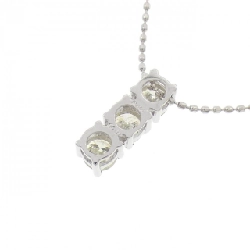 Dây chuyền kim cương ba viên PT900/PT850 0.50CT - Hàng hiệu Chính hãng 862143